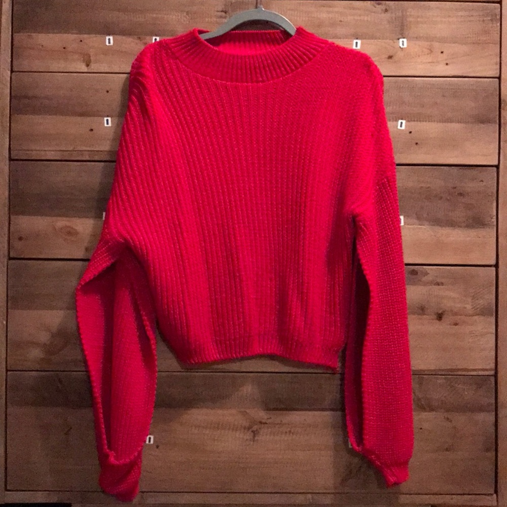 Every Little Split Helps Oversized Sweater